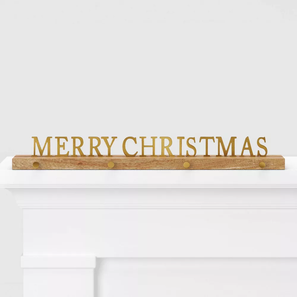 Merry Christmas Stocking Holder, final cut