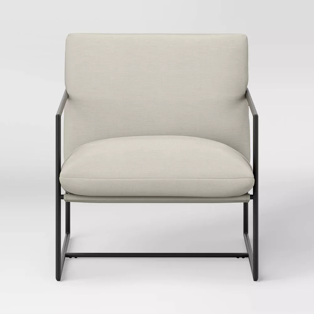 Metal Framed Sling Chair - Image 2