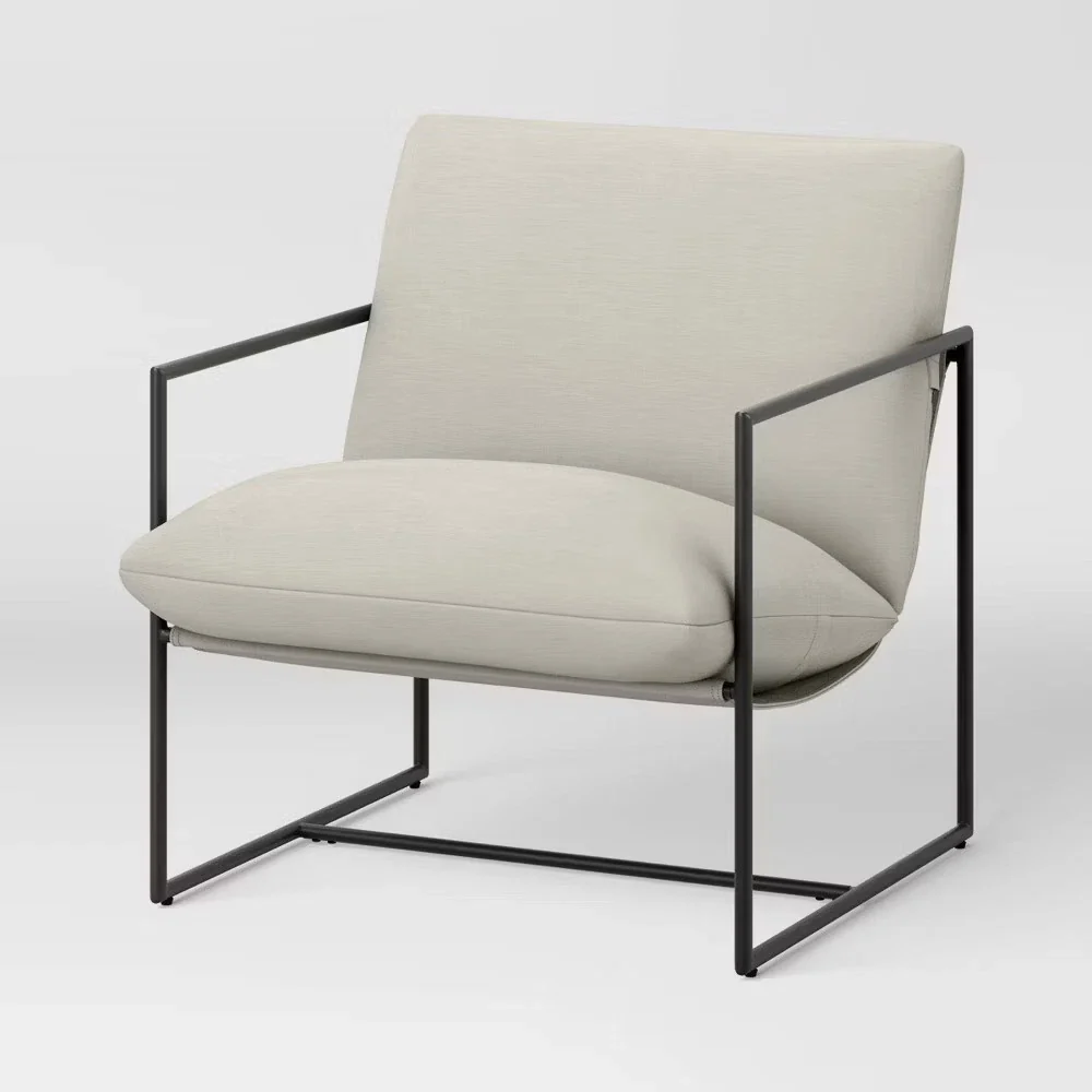 Metal Framed Sling Chair - Image 2