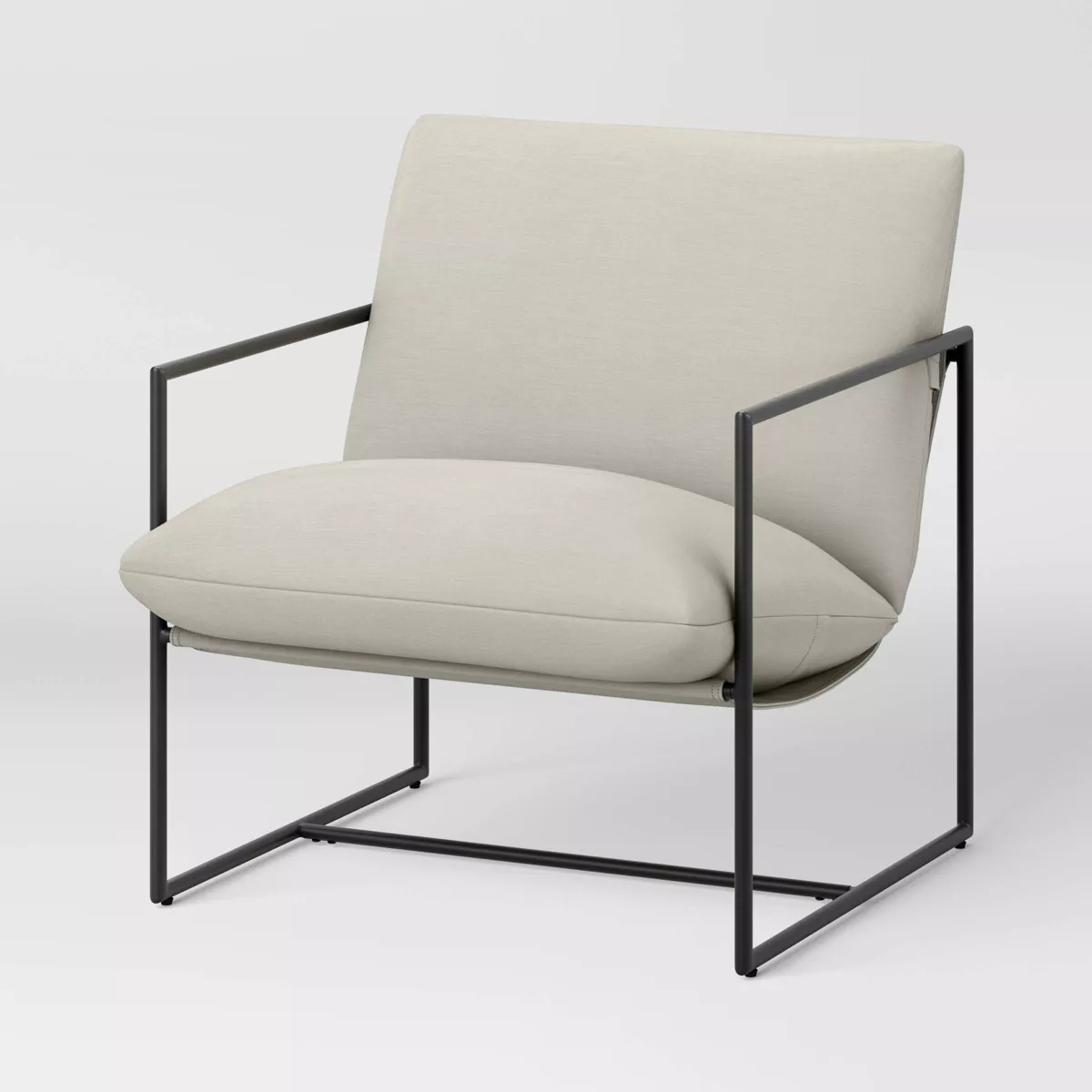 Metal Framed Sling Dorm Chair - Set of 2 - Image 2