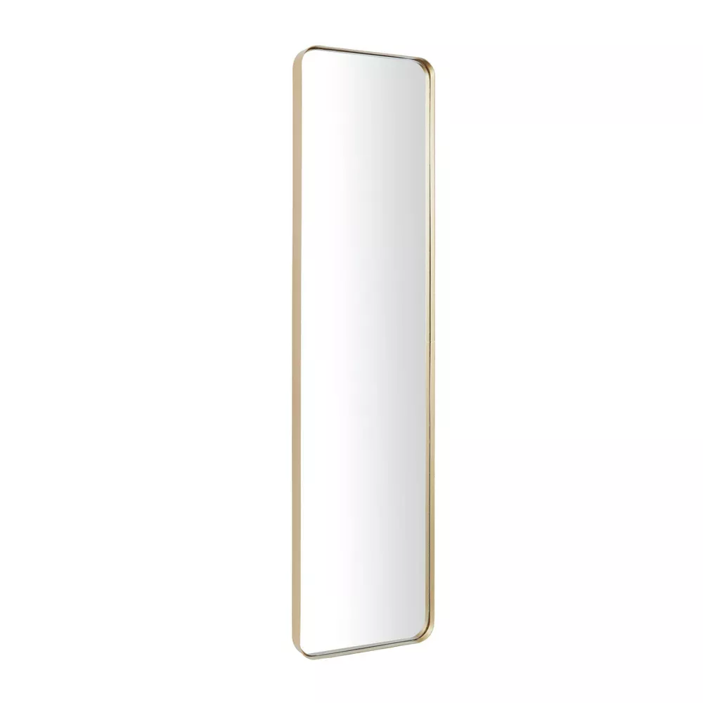 Metal Rectangle Wall Mirror with Thin Frame - Image 2