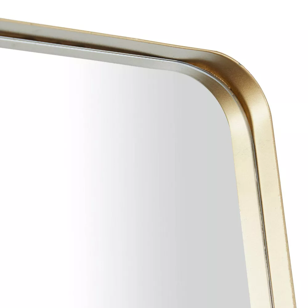 Metal Rectangle Wall Mirror with Thin Frame - Image 3