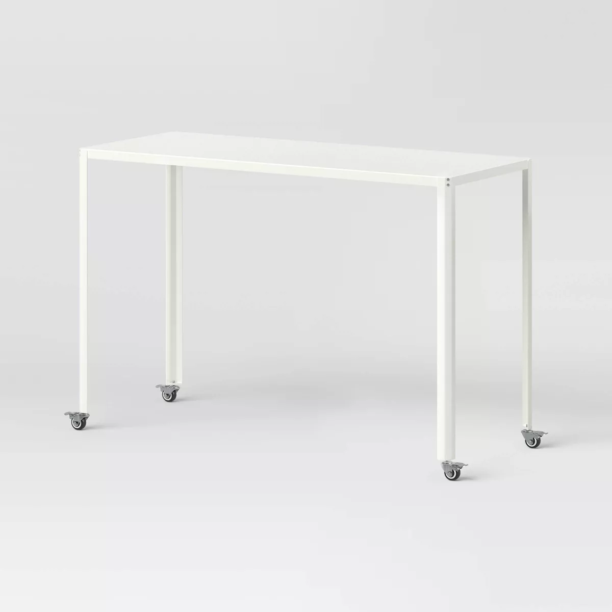 Metal Rolling Computer Desk