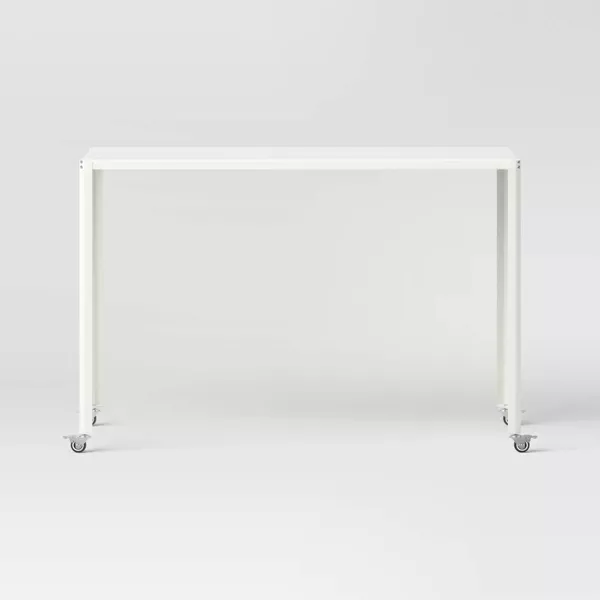 Metal Rolling Computer Desk - Image 2