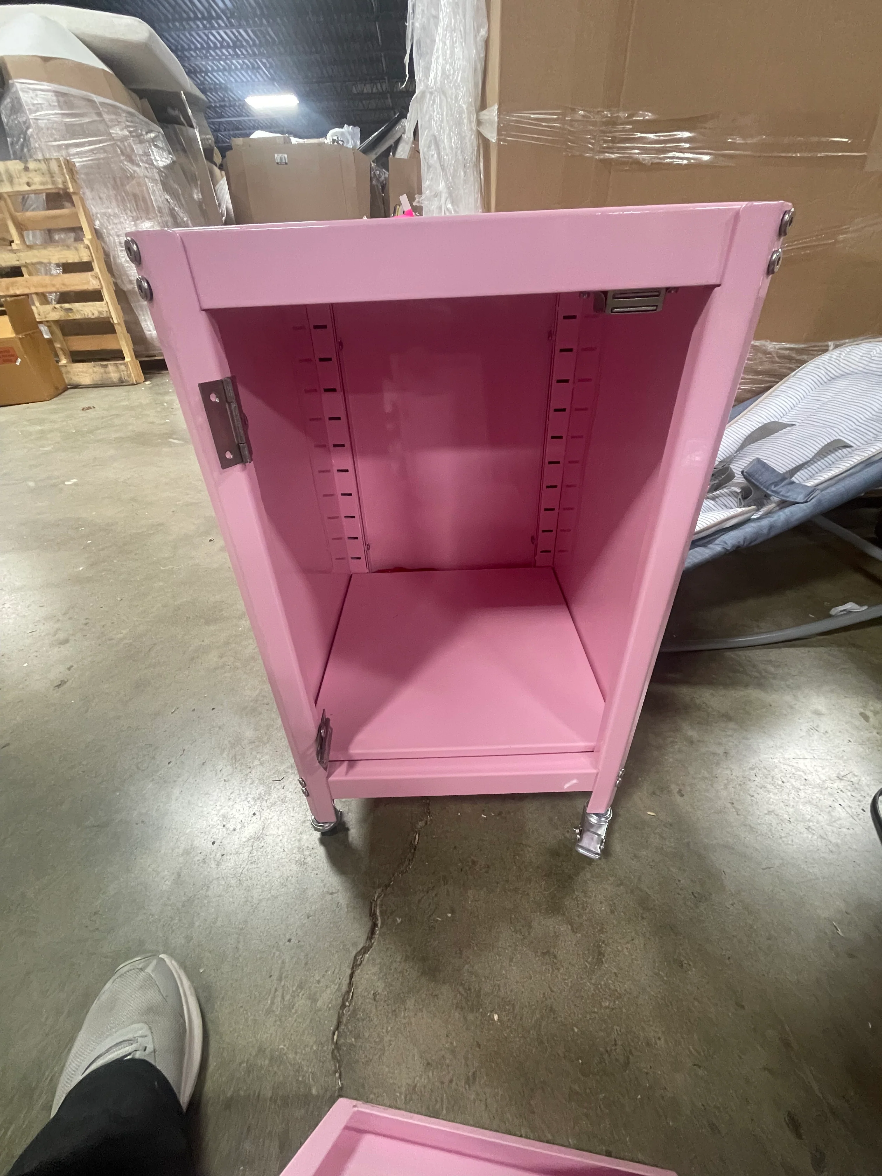 Metal Rolling Locker Storage Cabinet with Lock - Image 6