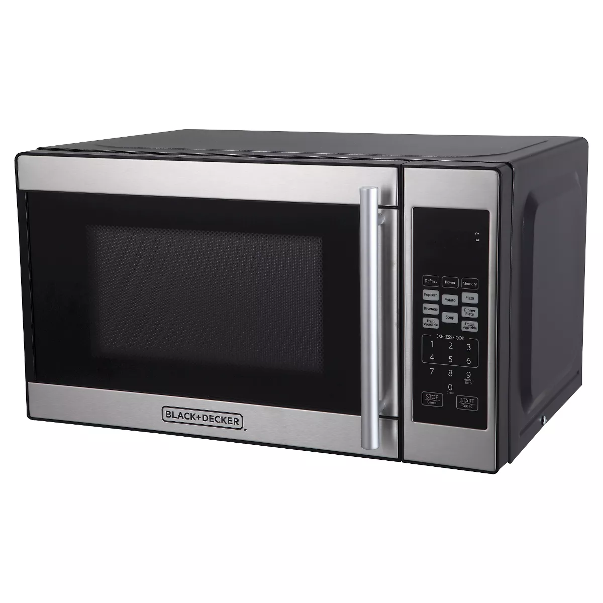 Microwave Oven - Black Countertop