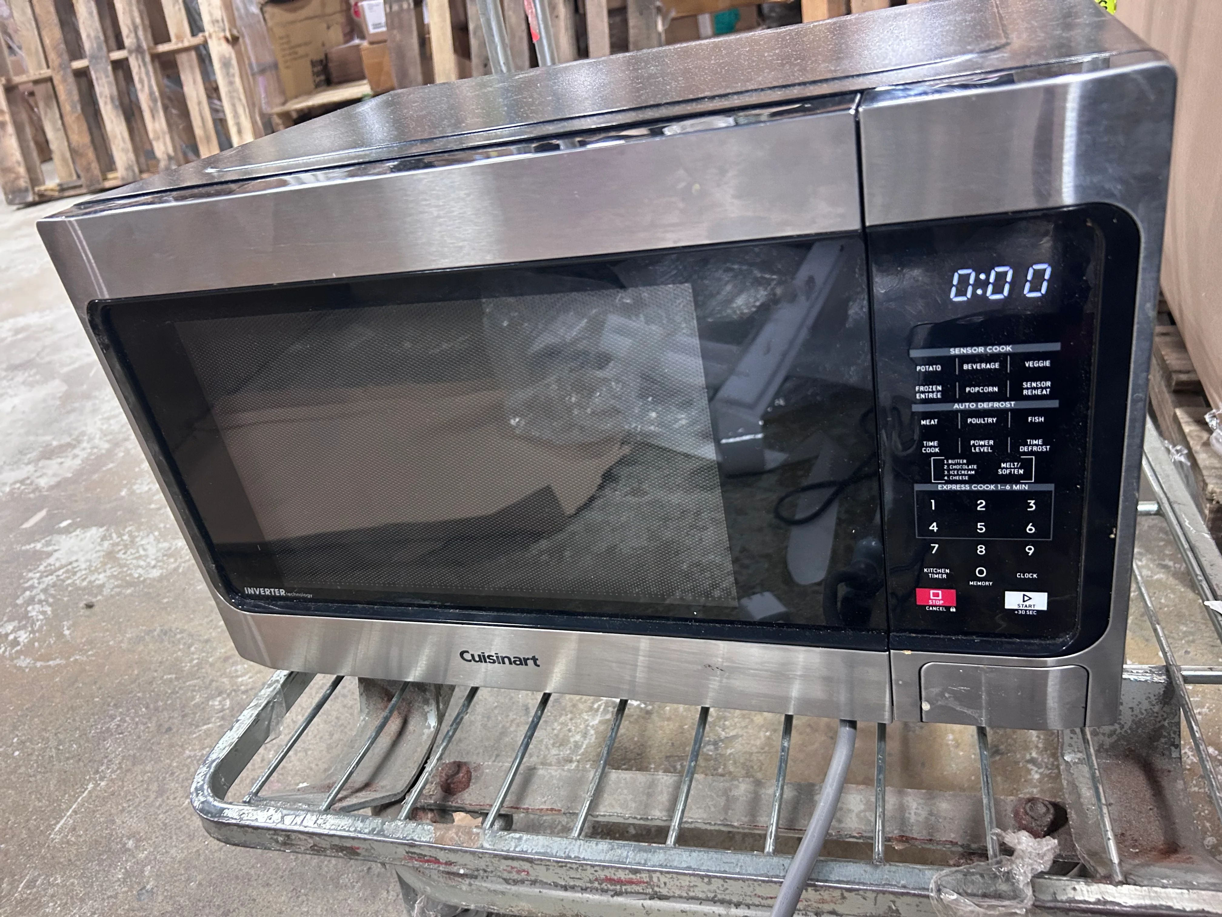 Microwave Oven with Air Fryer: Countertop Convection, Black - Image 9