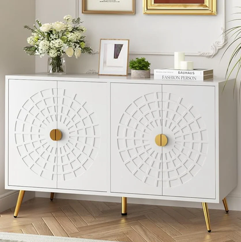 Mid Century Modern Accent Storage Cabinet SHOWROOM ITEM