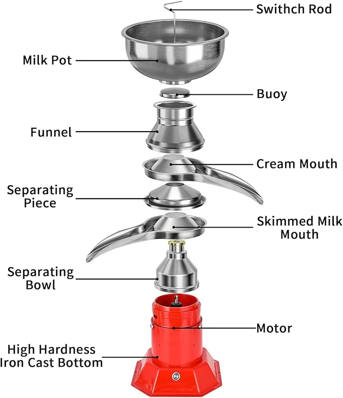 Milk Cream Centrifugal Separator Electric - Image 5