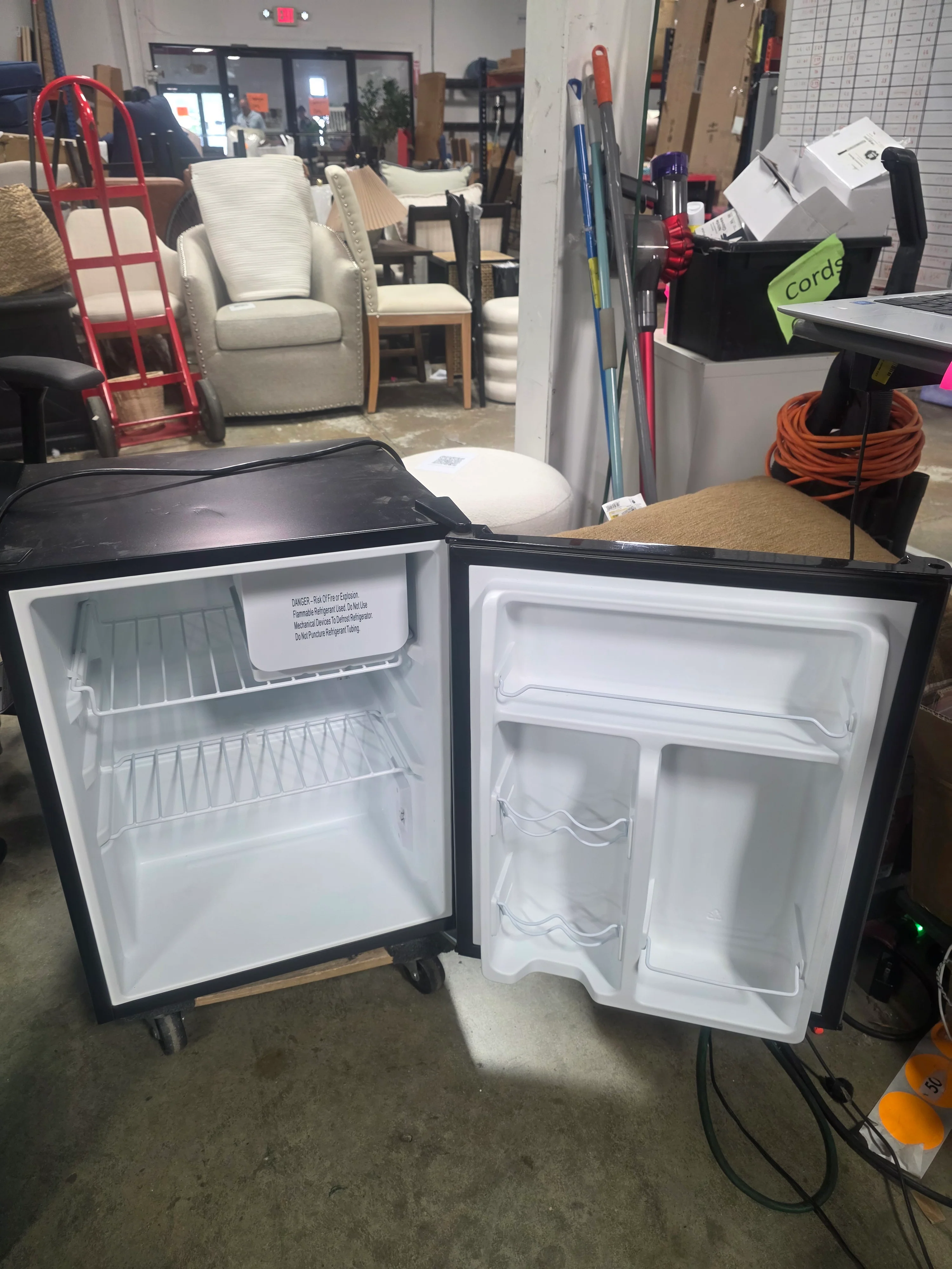 Mini Refrigerator - Stainless Steel - Image 5
