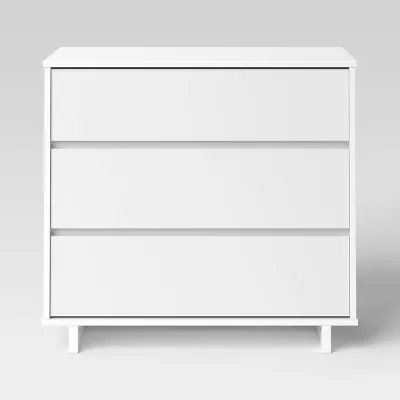 Modern 3 Drawer Dresser - Image 2