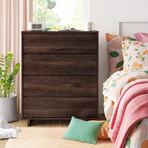 Modern 4 Drawer Dresser - Image 2
