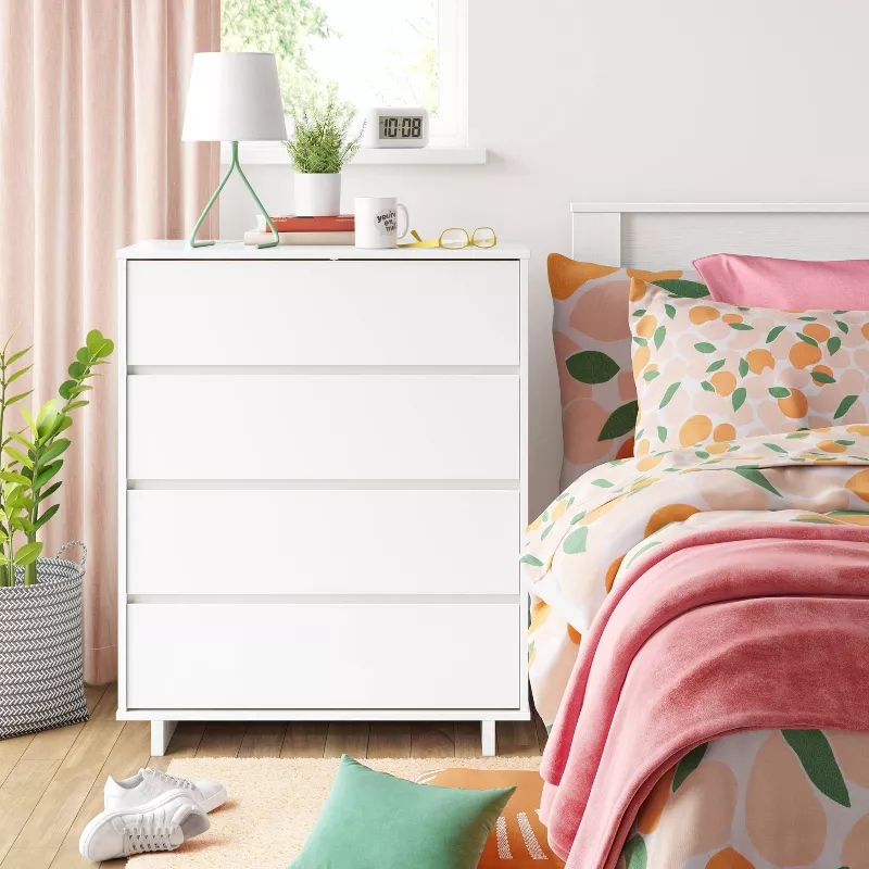 Modern 4 Drawer Dresser - Image 2