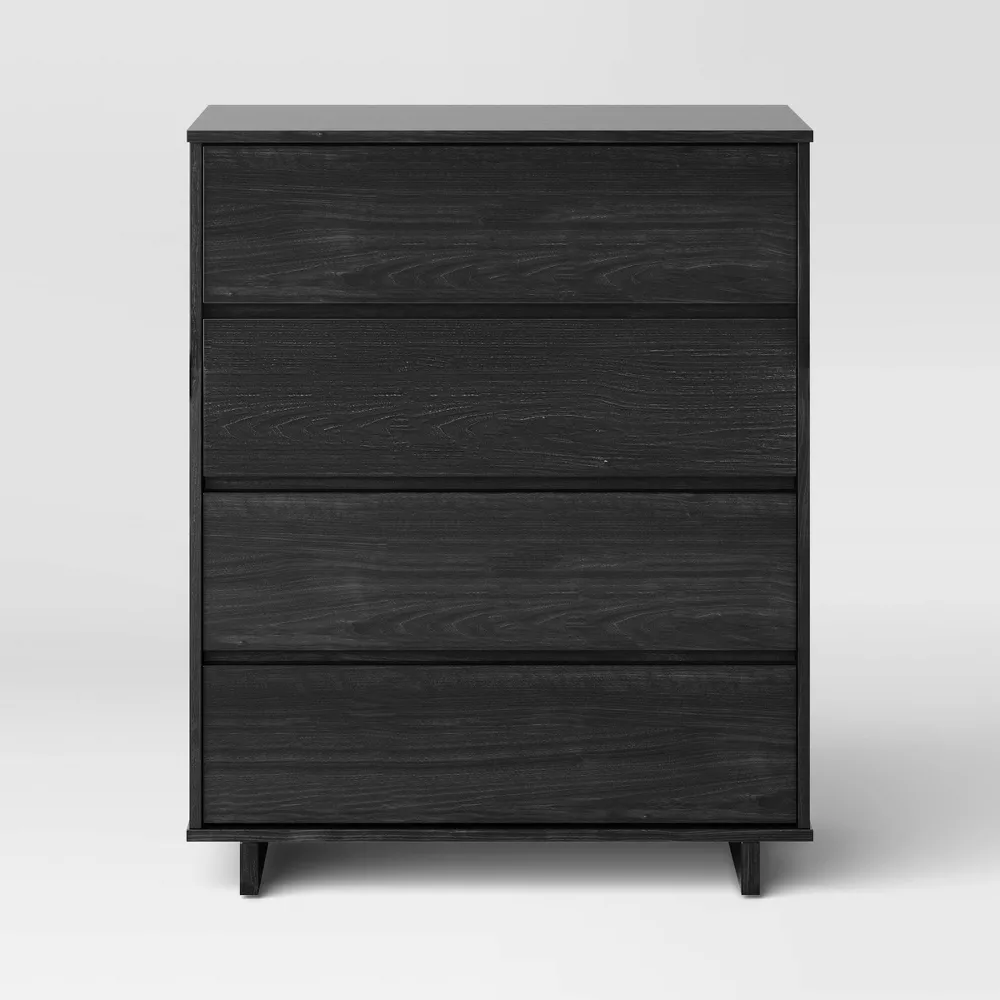 Modern 4 Drawer Dresser - Image 2