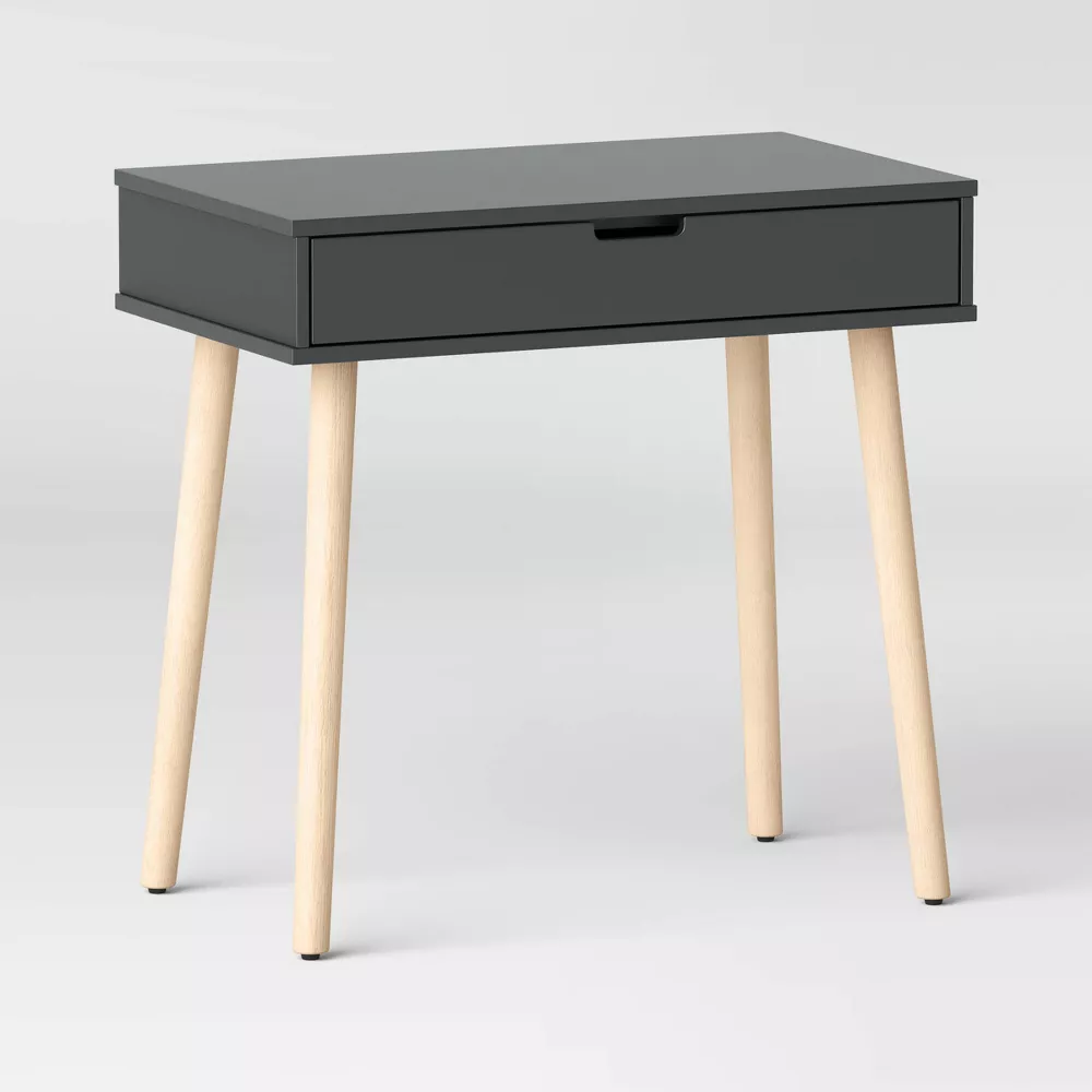 Modern Kids' Desk Dark Gray