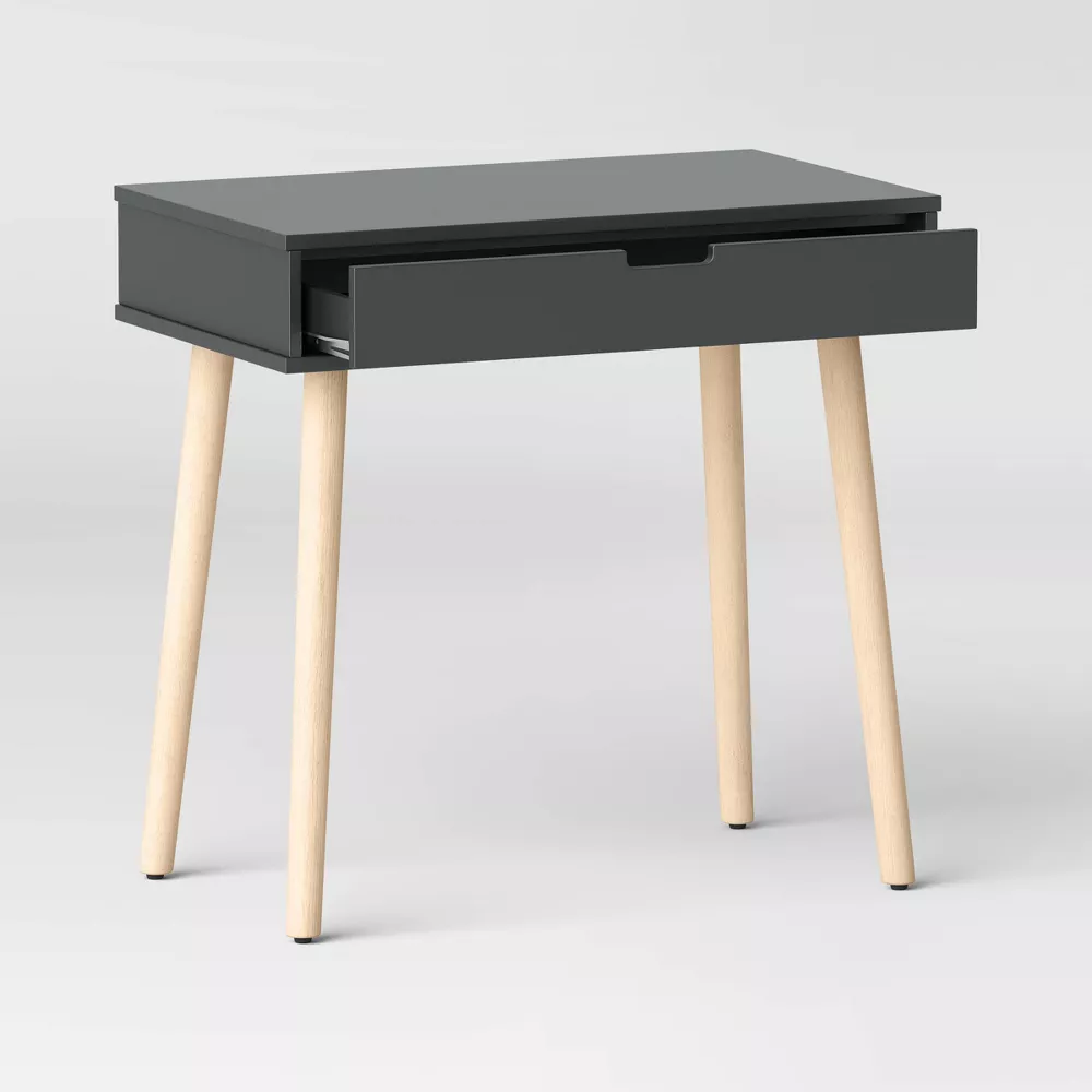 Modern Kids' Desk Dark Gray - Image 3