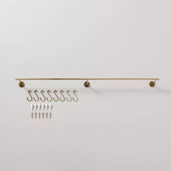 Modern Trim Metal S-Hook Wall Rack - Image 2