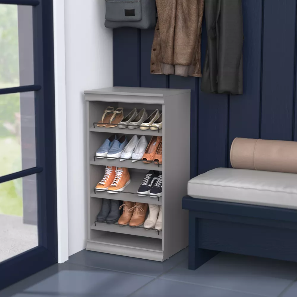 Modular Storage 12-Pair Shoe Shelf Unit - Image 2