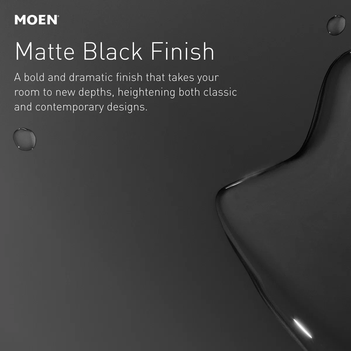 Moen Doux Two-Handle Widespread Bathroom Faucet Trim Kit, Valve Required - Image 5