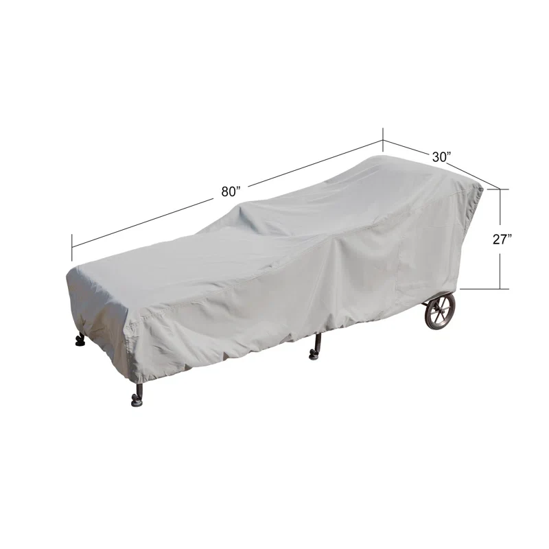 Moneeka Outdoor Patio Chaise Lounge Cover - Image 3
