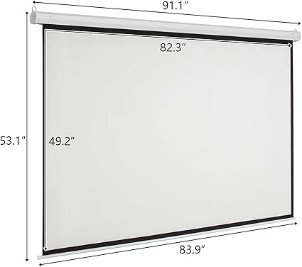 Motorized Projector Screen with Remote Control - Image 5