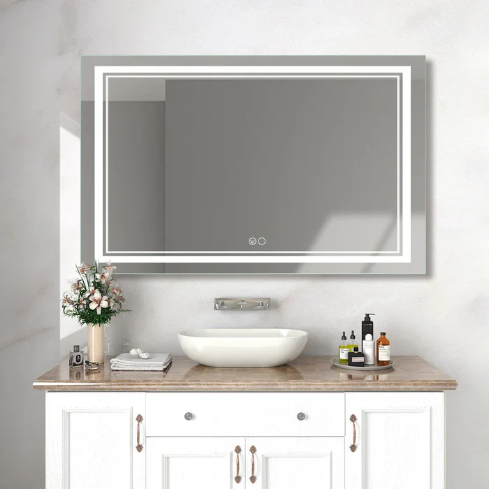 Natalie-Modern LED Wall Mirror Ligthed up Bathroom Mirror - Image 2
