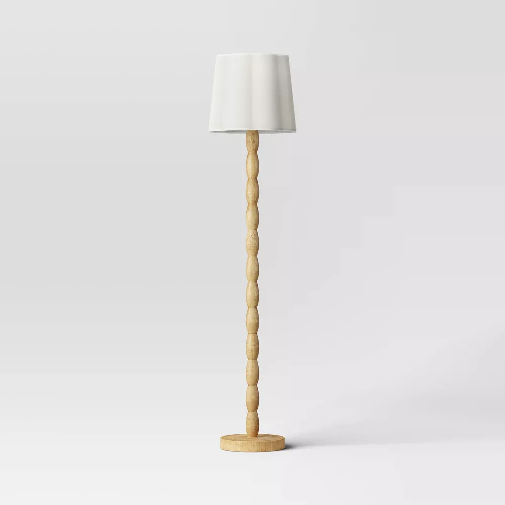 Natural Polyresin Floor Lamp