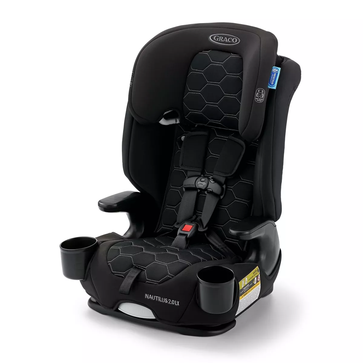 Nautilus LX 3-in-1 Harness Booster Car Seat - Hex