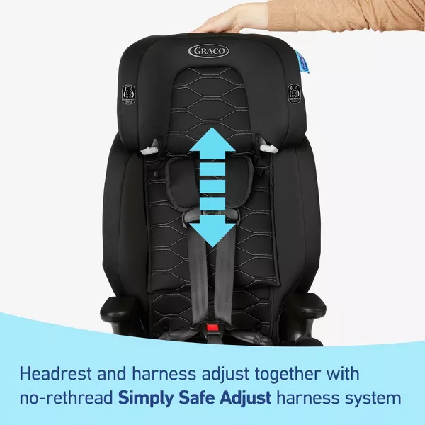 Nautilus LX 3-in-1 Harness Booster Car Seat - Hex - Image 2