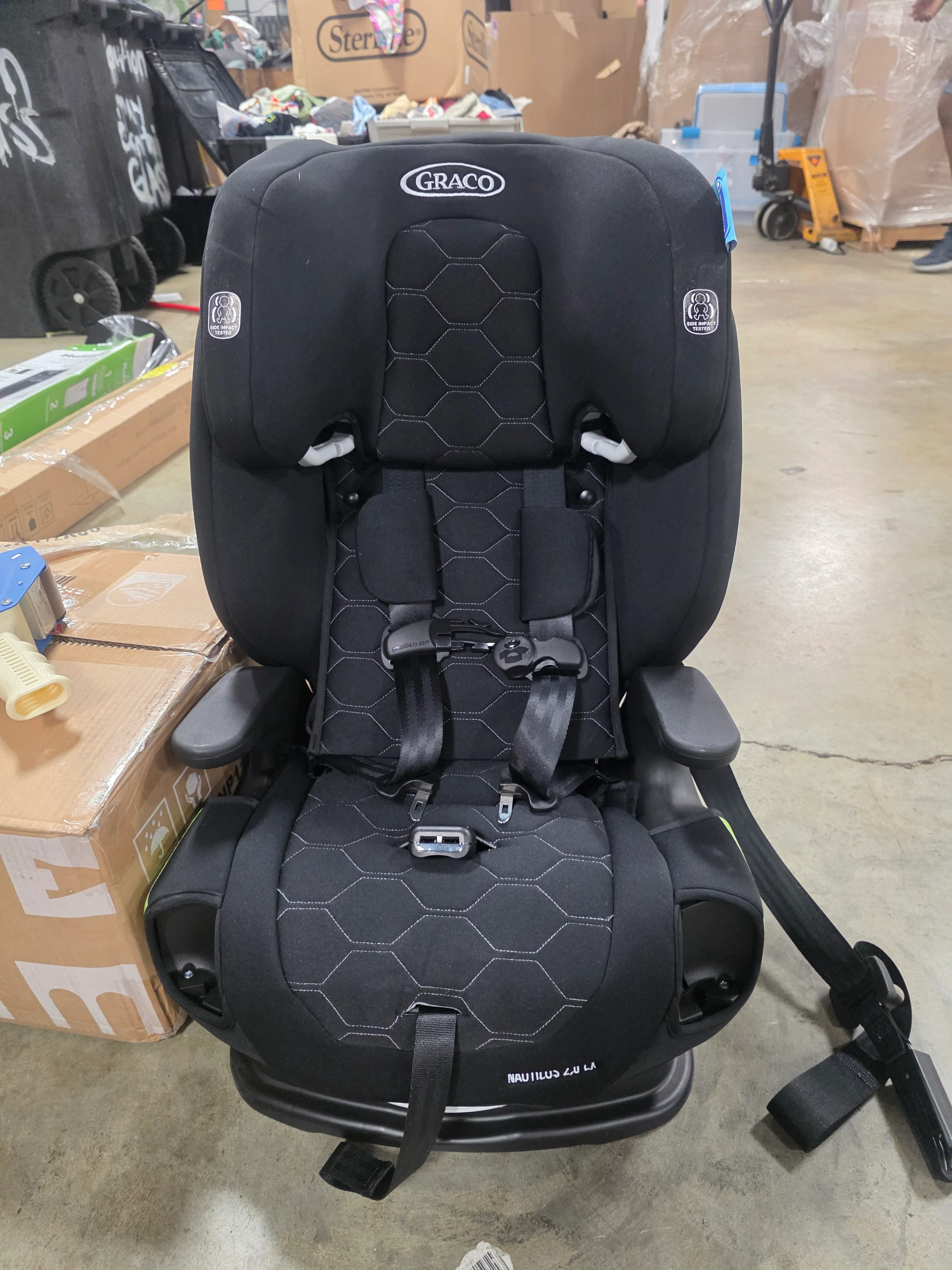 Nautilus LX 3-in-1 Harness Booster Car Seat - Hex - Image 4