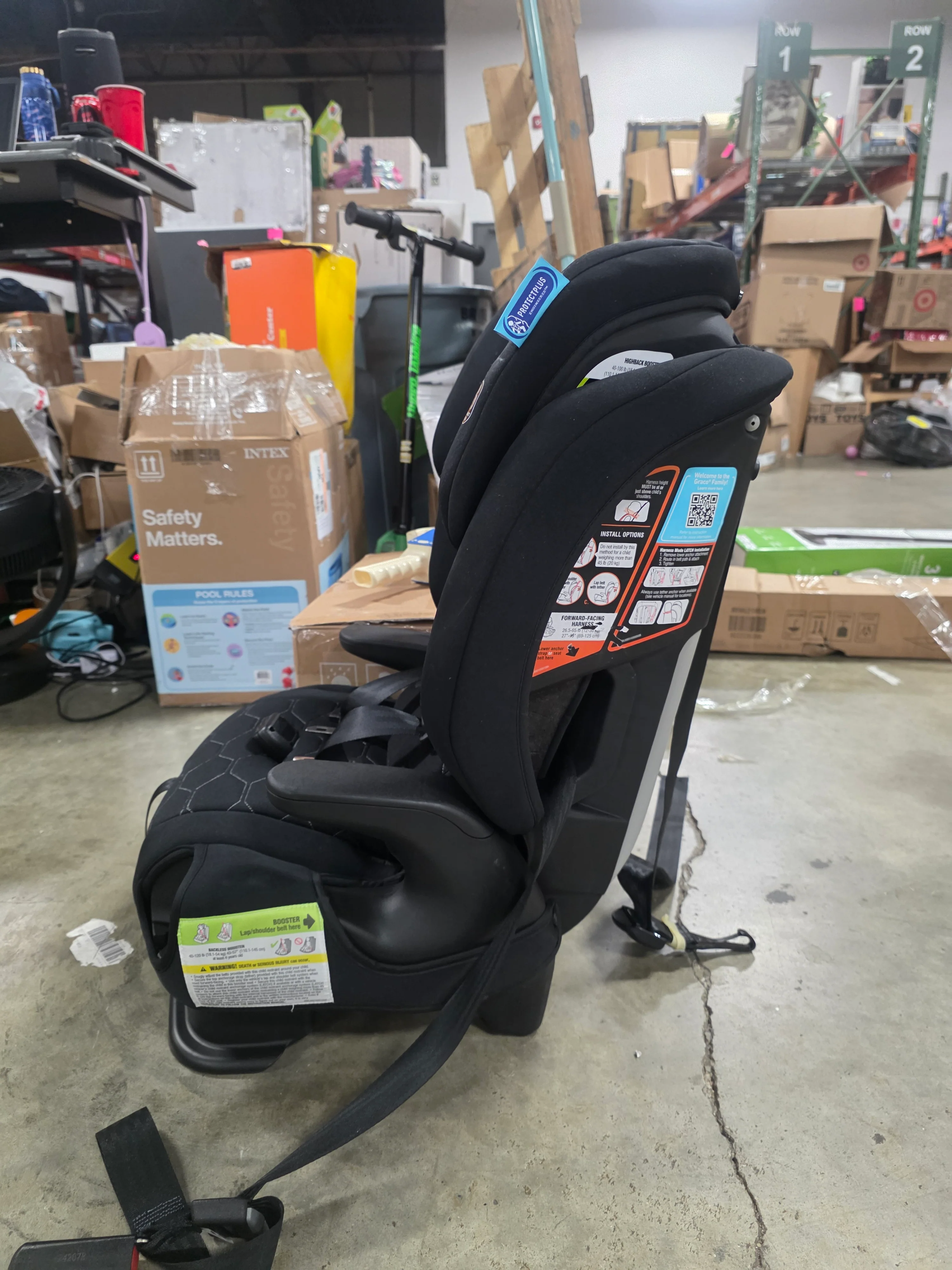 Nautilus LX 3-in-1 Harness Booster Car Seat - Hex - Image 5