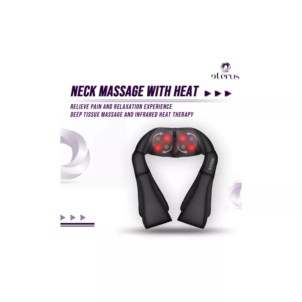 Neck and Shoulder Massager with Heat - Image 5