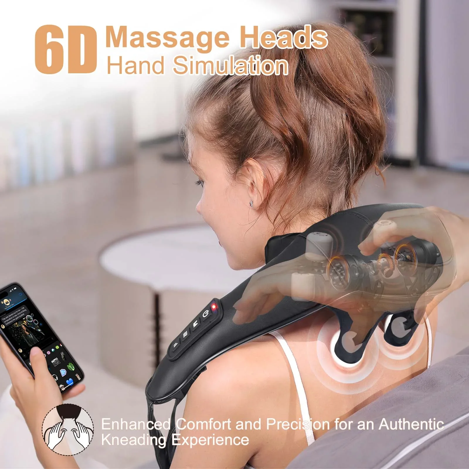Neck Massager, Deep Tissue Massage for Pain Relief - Image 5