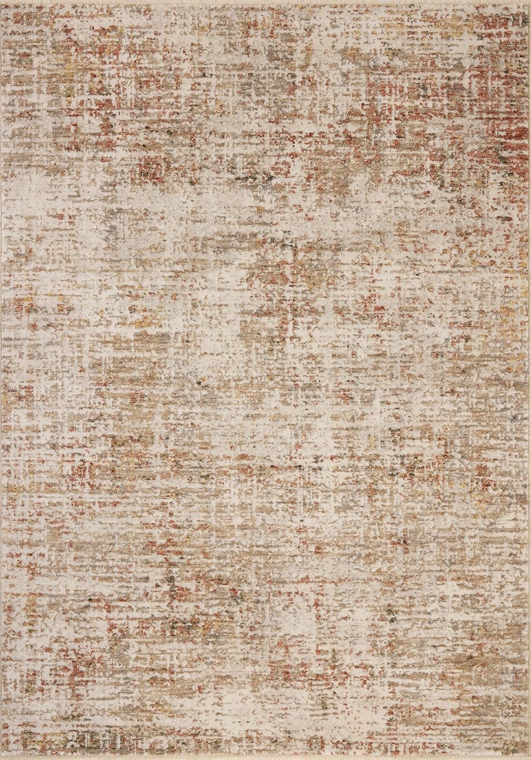 Nellie Collection Natural/Sunset 7'-10" x 10'-2" Area Rug