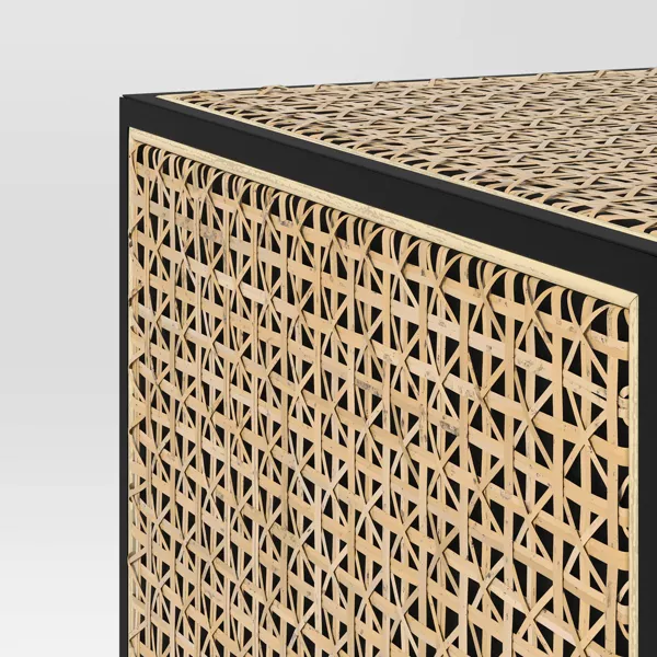 Nesting Accent Table Black/Natural 2-BOXES - Image 5