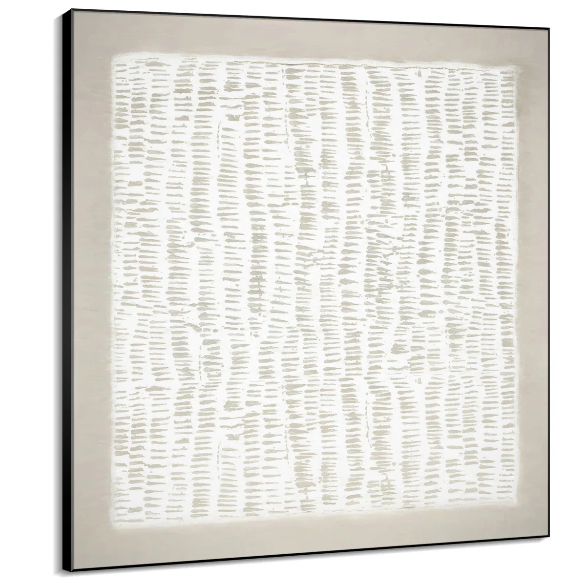 Neutral Abstract Line Design Illustrations Extra Large Framed Wall Art Print Decor
