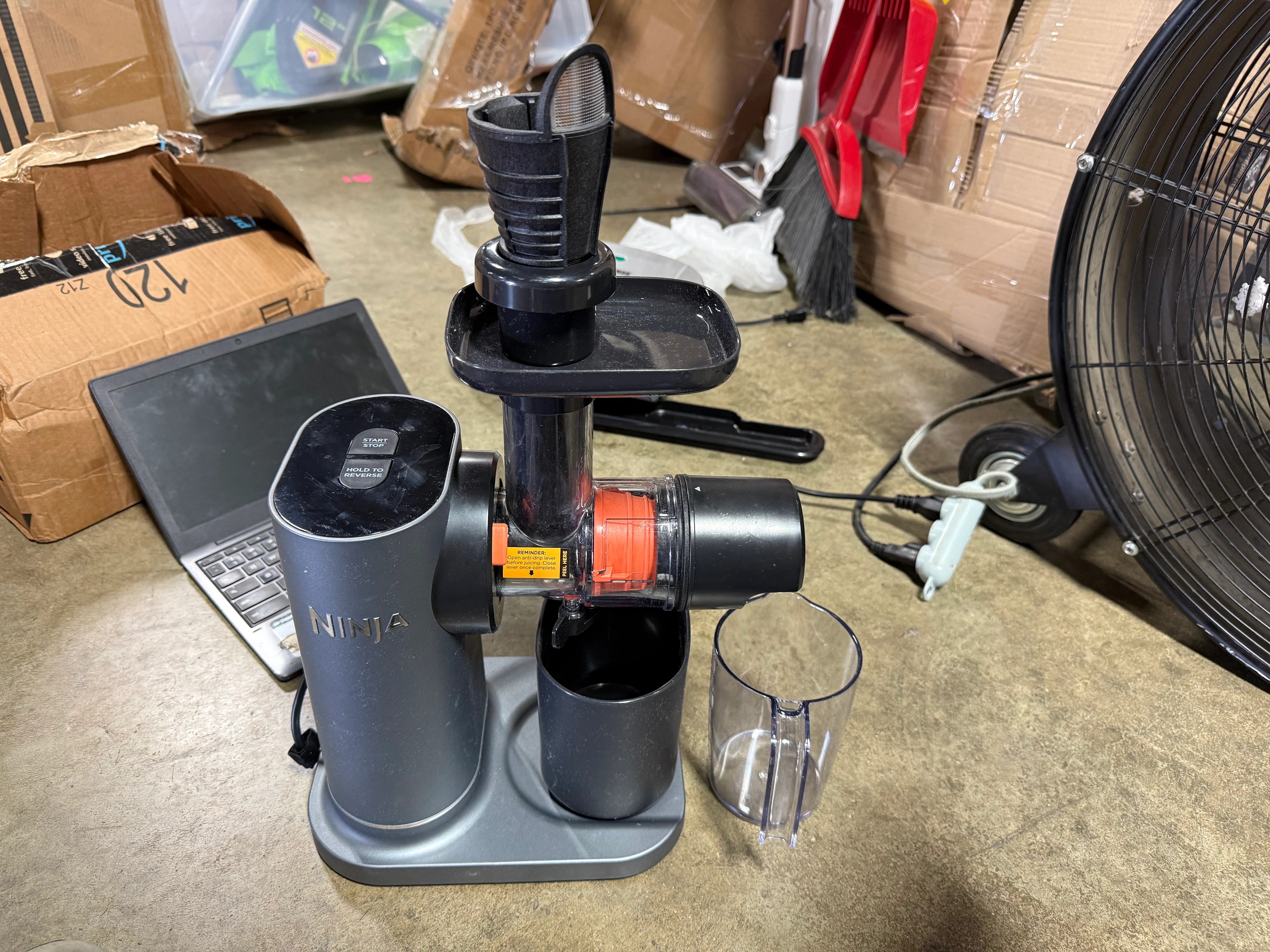 NeverClog Cold Press Juicer Powerful Slow Juicer with Total Pulp Control Easy to Clean - Image 7