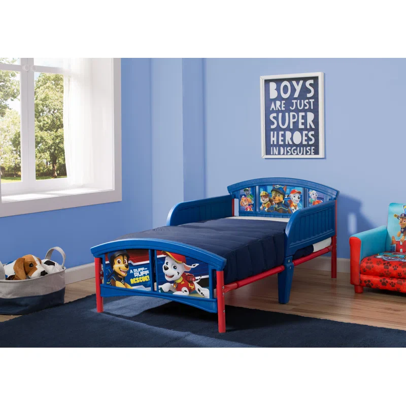 Nick Jr. PAW Plastic Toddler Bed - Image 2