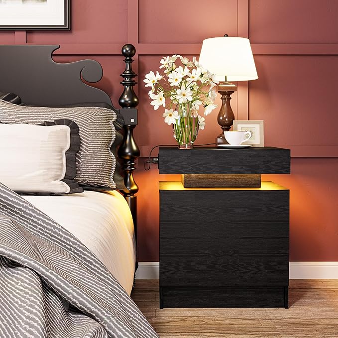 Night Stand with Charging Station - Image 4