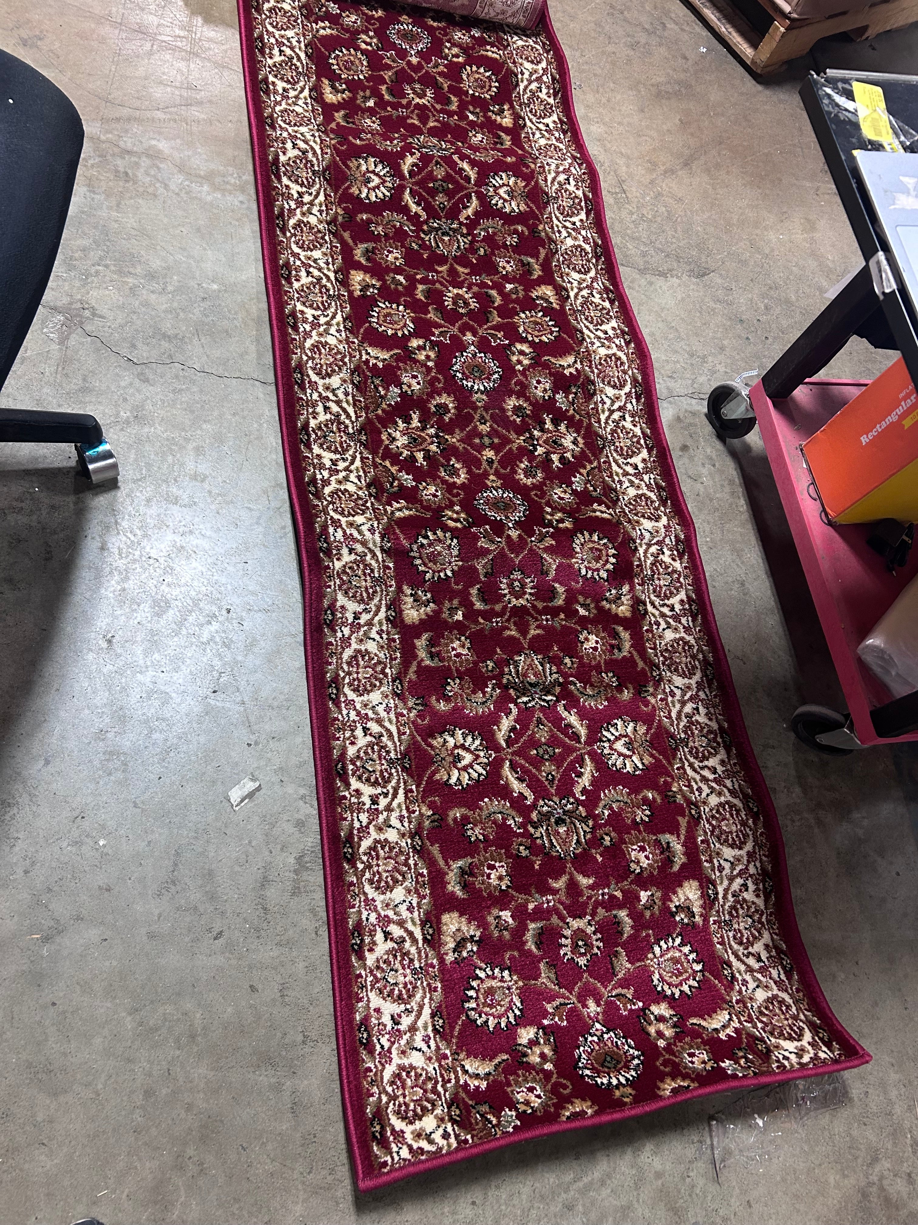 Noble Sarouk Red Persian Floral Oriental Formal Traditional Rug 2x7 ( 2'3" x 7'3" Runner ) Modern Contemporary Transitional Soft Rug, - Image 6
