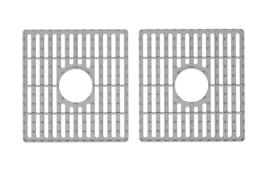 Noma Silicone Basin Rack for 33" Double Bowl Kitchen Sink - Image 3