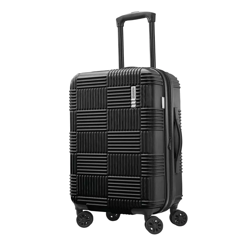 NXT Hardside Large Checked Spinner Suitcase - Image 3