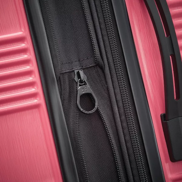 Hardside Large Checked Spinner Suitcase - Image 3