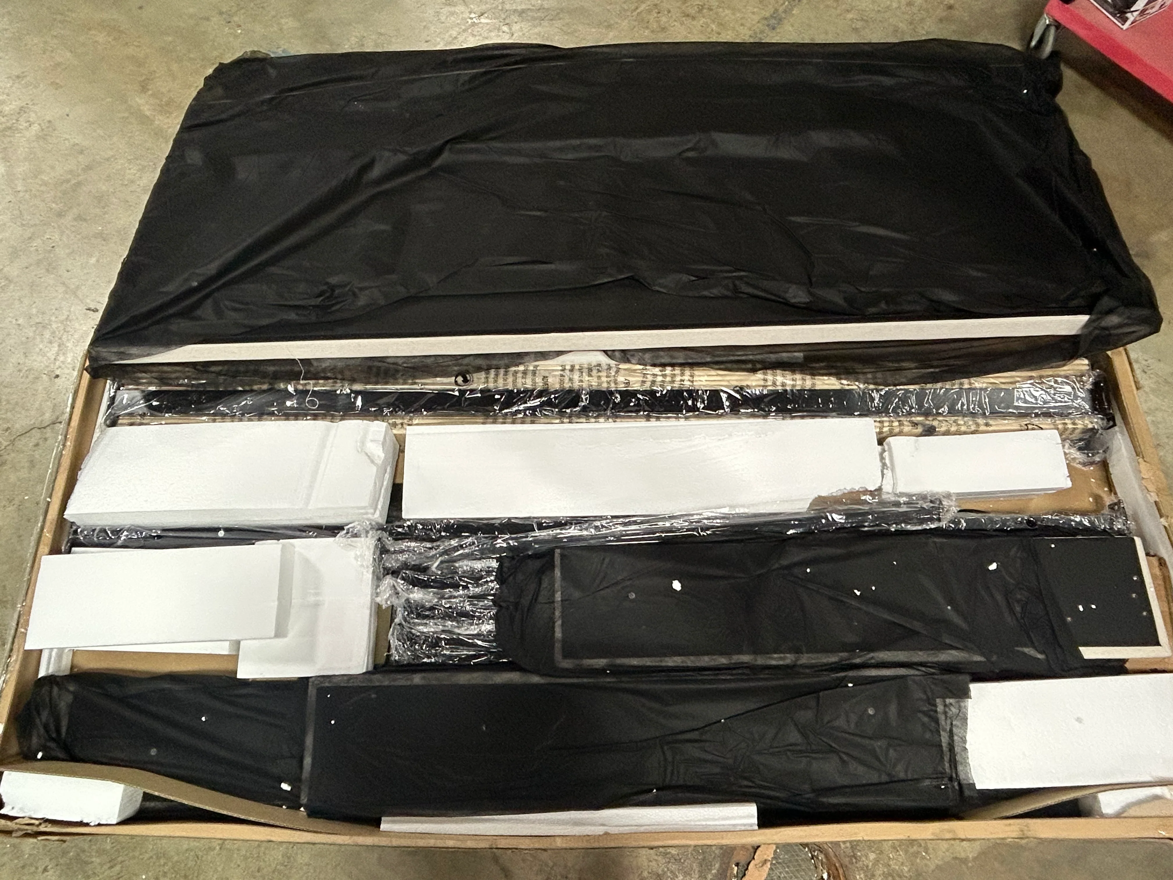 Oakley Wingback Platform Bed Frame with Tall Headboard - Image 6