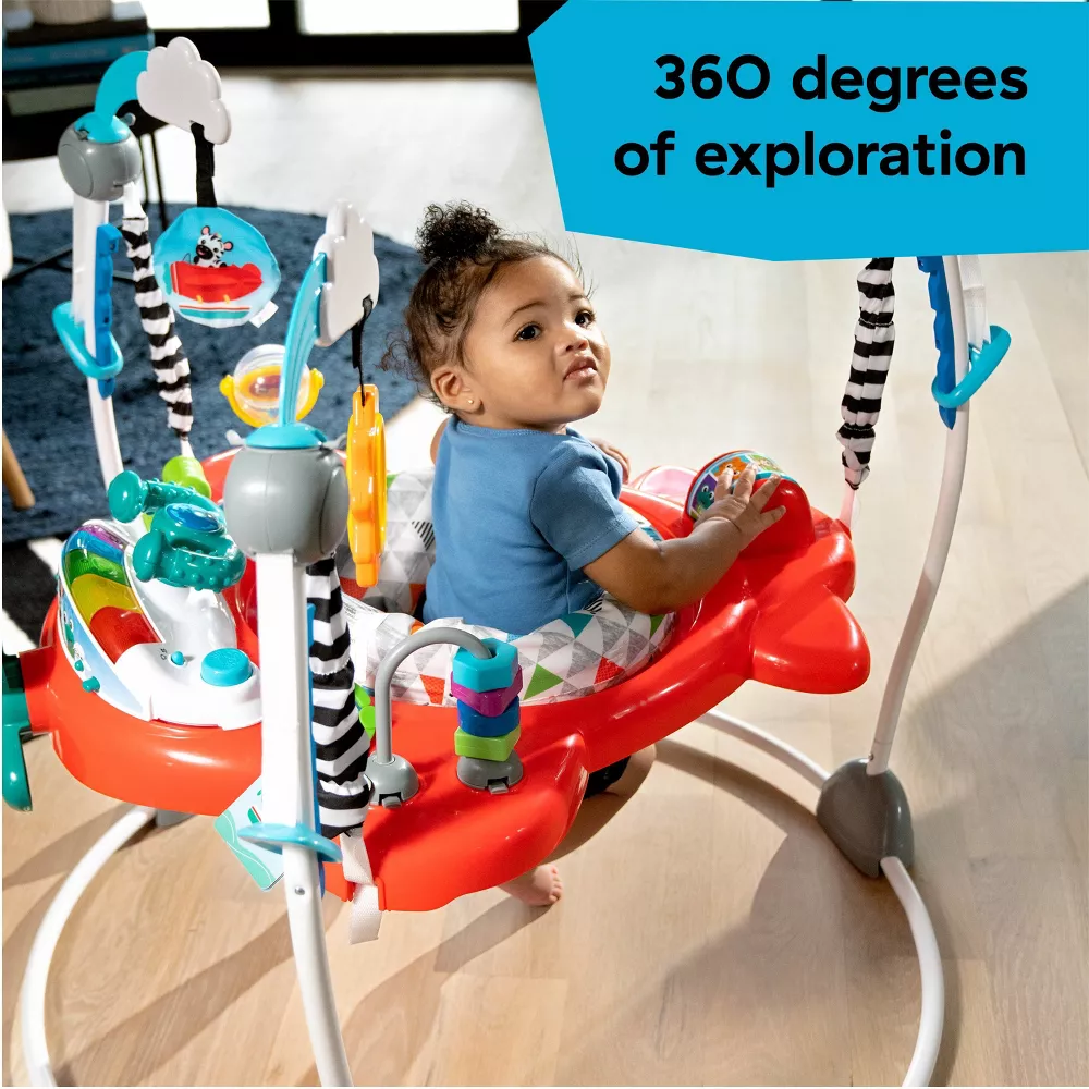 Ocean Explorers Airplane Adventure 2-in-1 Activity Jumper - Image 2