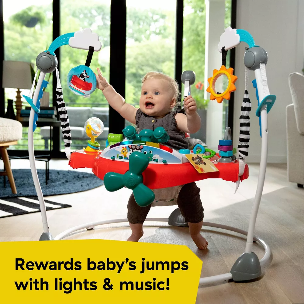 Ocean Explorers Airplane Adventure 2-in-1 Activity Jumper - Image 4