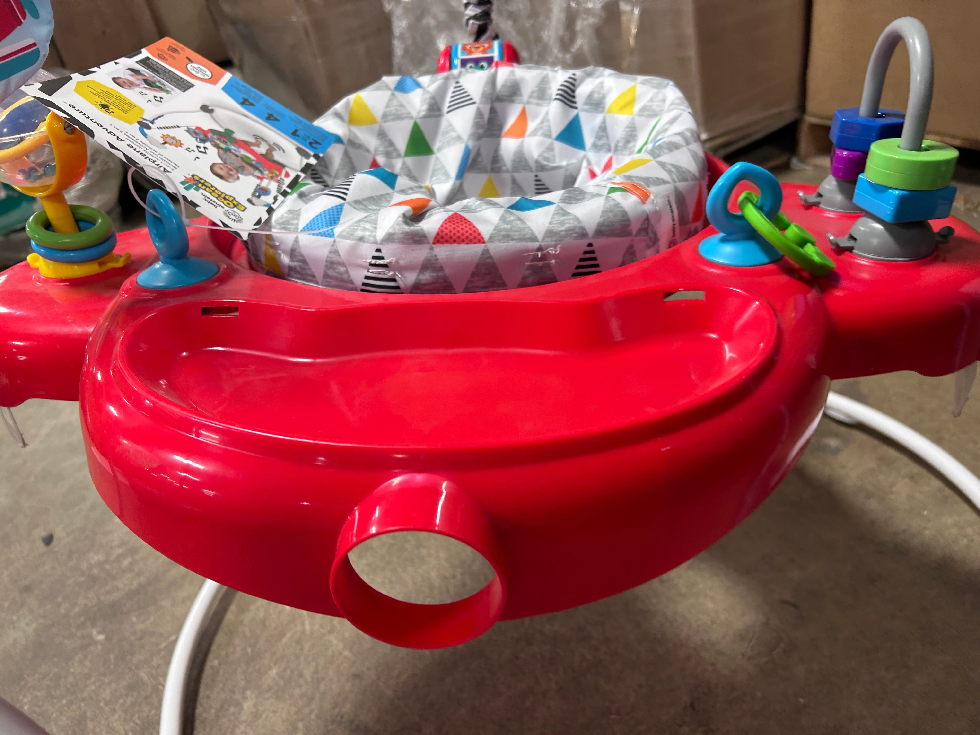 Ocean Explorers Airplane Adventure Infant Baby Activity Center Jumper - Image 9