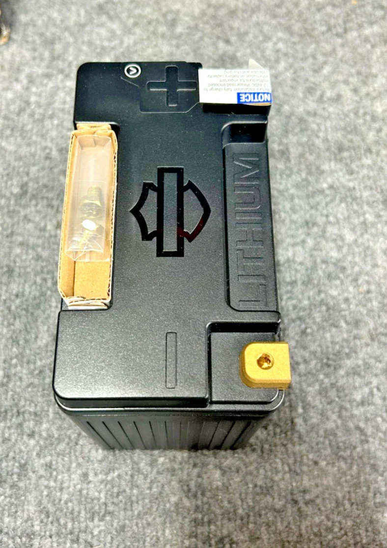 OEM HARLEY-DAVIDSON ’15-later XG, ’04-later XL ’08-’13 XR 4 AH LITHIUM BATTERY - Image 4