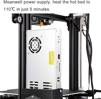 Creality Ender 3 Pro 3D Printer with Removable Build Surface Plate and Branded Power Supply - Image 4