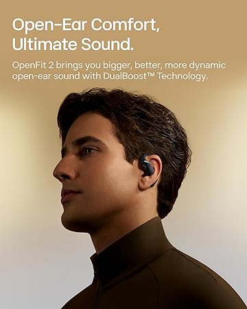 Open-Ear Headphones,True Wireless Bluetooth Earphones with Microphone - Image 4